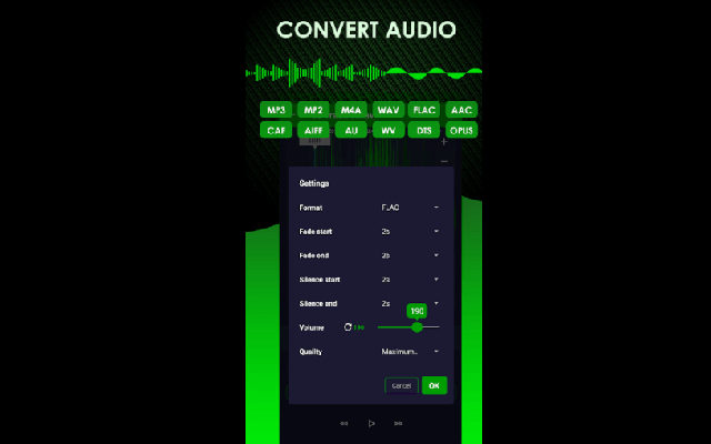 تطبيقات و برنامج تحويل الصوت إلى MP3 للاندرويد