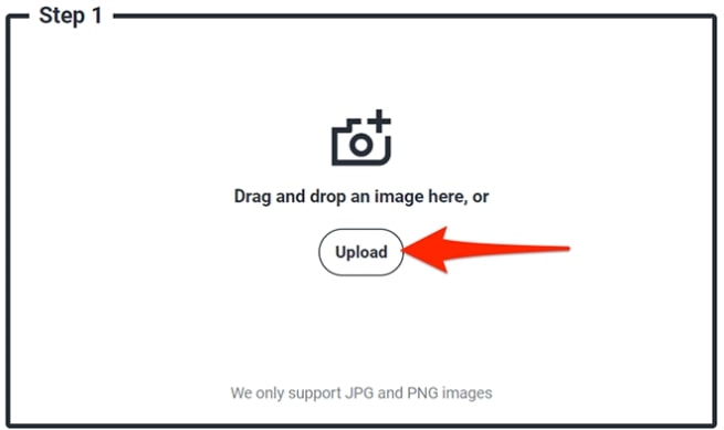 بتحديد Upload و اختر الصور التي تريد ضغطها