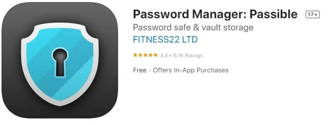 Password Manager Passible