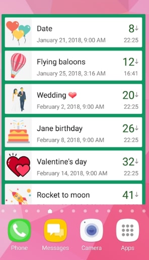 Countdown Days App Widget