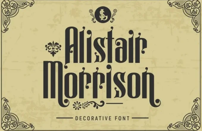 Alistair Morrison Font